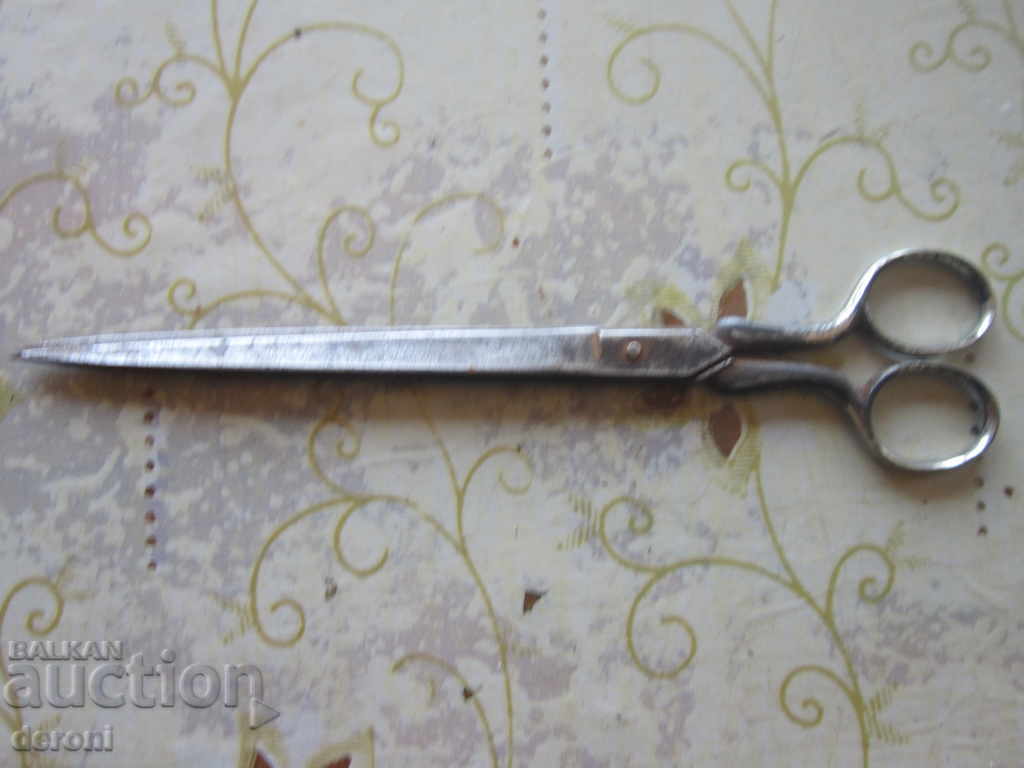 Auction Unique scissors 19 "German scissors marked Auction Unique scissors 19 "German scissors marked