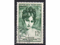 1950. Франция. Madame Recamier. Картина на Франсоаз Джерард