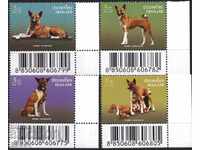 Чисти марки   Фауна Кучета  2006  от Тайланд