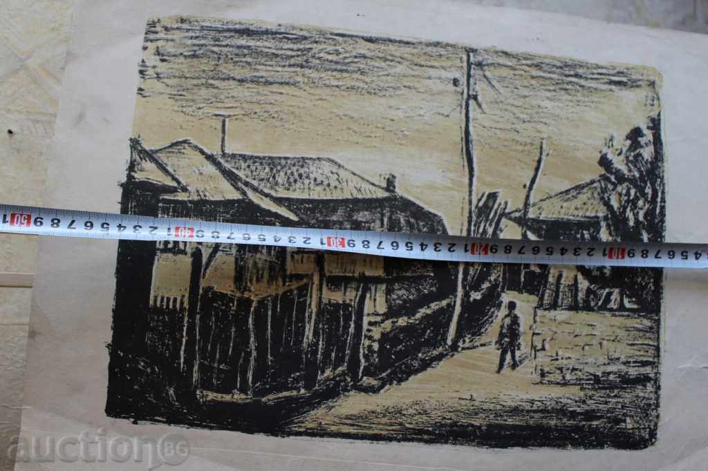 . PICTURE SUMMER LITHOGRAPHY LINEAR CUTTER GRAPHIC DRAWING PICTURE - 5 . PICTURE SUMMER LITHOGRAPHY LINEAR CUTTER GRAPHIC DRAWING PICTURE - 5