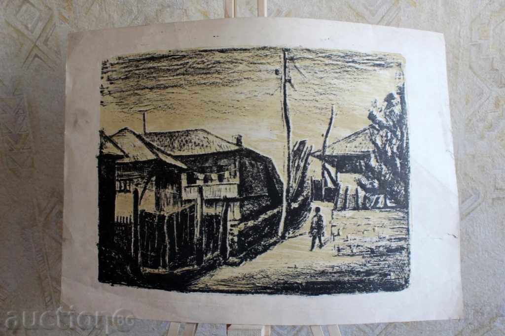 . PICTURE SUMMER LITHOGRAPHY LINEAR CUTTER GRAPHIC DRAWING PICTURE - 7 . PICTURE SUMMER LITHOGRAPHY LINEAR CUTTER GRAPHIC DRAWING PICTURE - 7