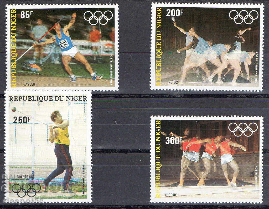 1983. Niger. Jocurile Olimpice - Los Angeles 1984, Statele Unite ale Americii.