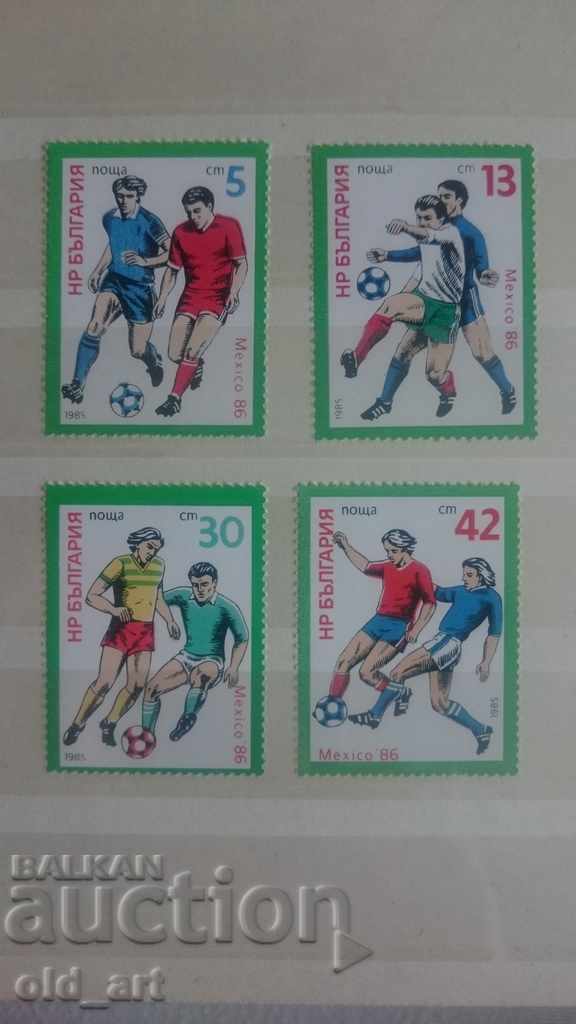Postage Stamps Football World Cup Mexico 86 with price 10.00 BGN | € 5.11 Postage Stamps Football World Cup Mexico 86 with price 10.00 BGN | € 5.11