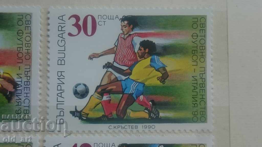 Delivery of Stamps St. football championship Italy 90 Delivery of Stamps St. football championship Italy 90