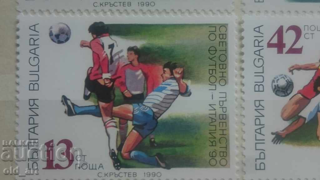 Stamps St. football championship Italy 90 - 5 Stamps St. football championship Italy 90 - 5