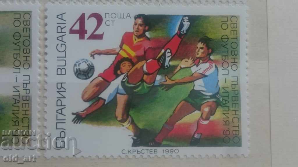Timbres poştale Campionatul Mondial de Fotbal Italia '90 - 6 Timbres poştale Campionatul Mondial de Fotbal Italia '90 - 6