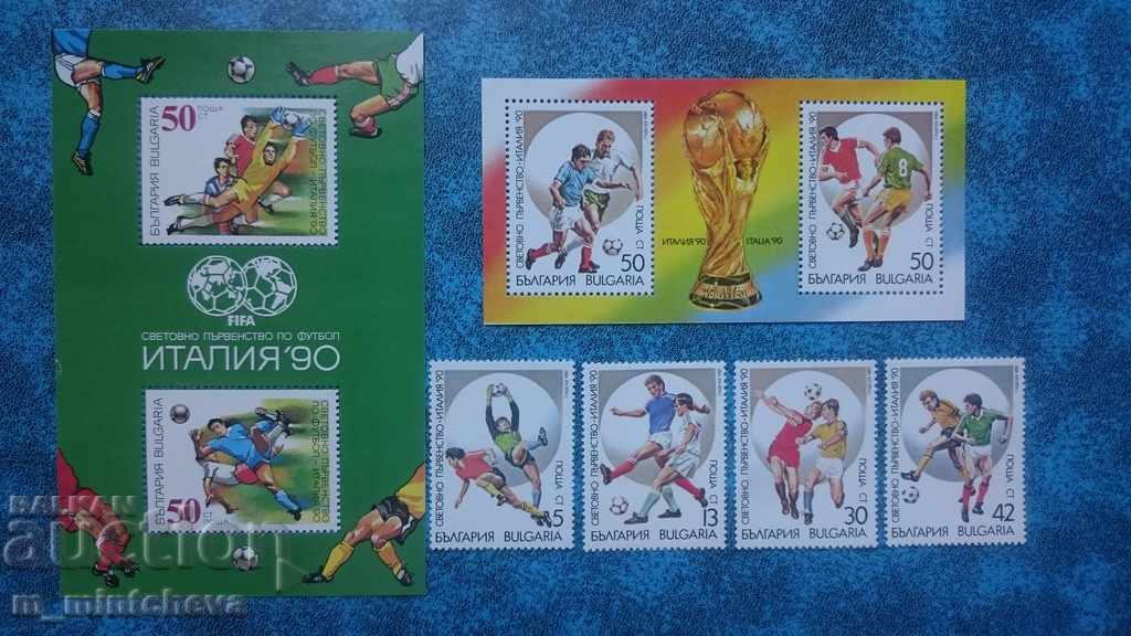 Пощенски марки Св. първенство по футбол Италия 90