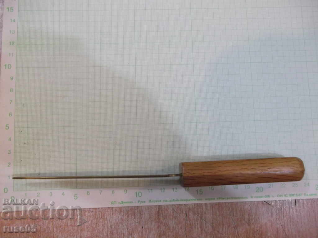 Bronze knife with wooden handle for opening letters - 5 Bronze knife with wooden handle for opening letters - 5