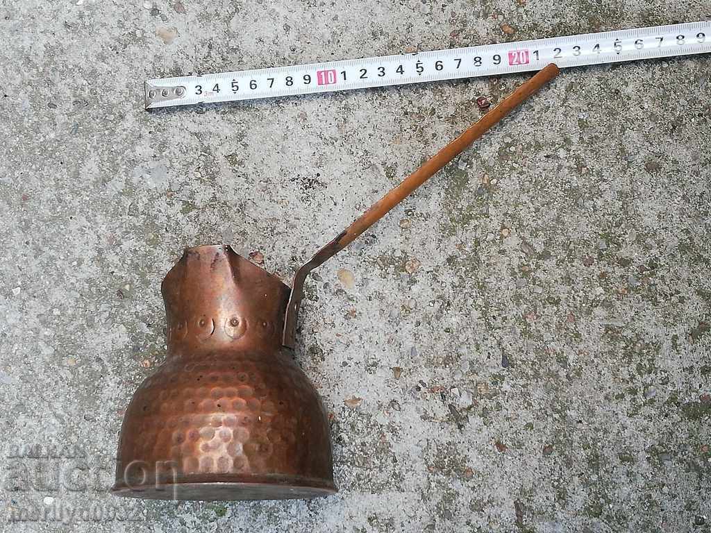 Old copper jug, coffee bean, baker - 5 Old copper jug, coffee bean, baker - 5