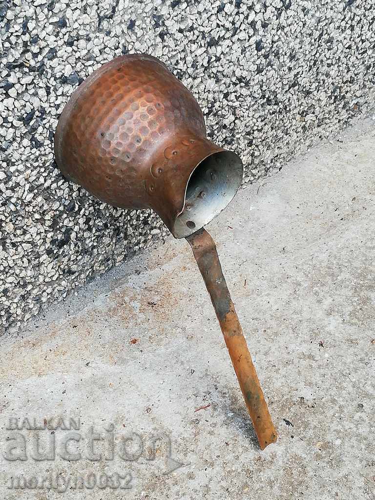 Old copper jug, coffee bean, baker - 7 Old copper jug, coffee bean, baker - 7