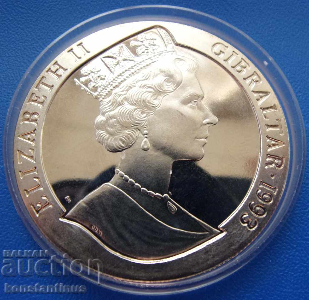 Gibraltar 2.8 Ecu 1993 UNC Rare cu preț € 12.78 | 25.00 BGN