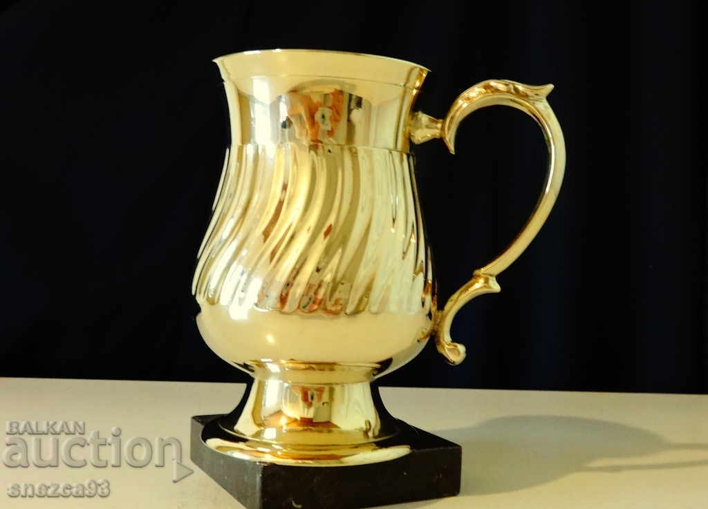 Imperial bronze goblet, mug 500 ml., relief with price 69.00 BGN | € 35.28 Imperial bronze goblet, mug 500 ml., relief with price 69.00 BGN | € 35.28