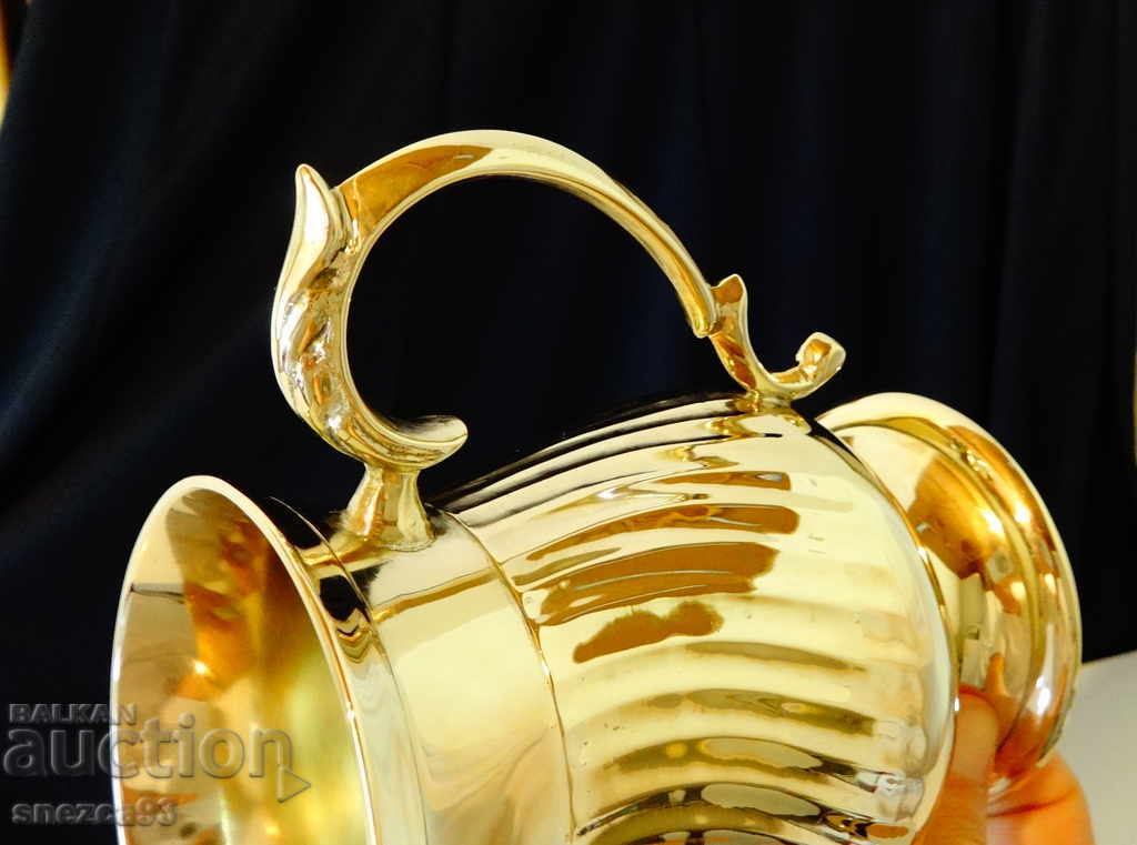 Auction Imperial bronze goblet, mug 500 ml., relief Auction Imperial bronze goblet, mug 500 ml., relief