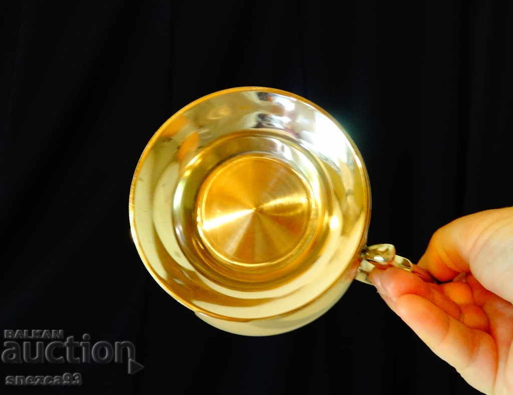 Imperial bronze goblet, mug 500 ml., relief - 5 Imperial bronze goblet, mug 500 ml., relief - 5