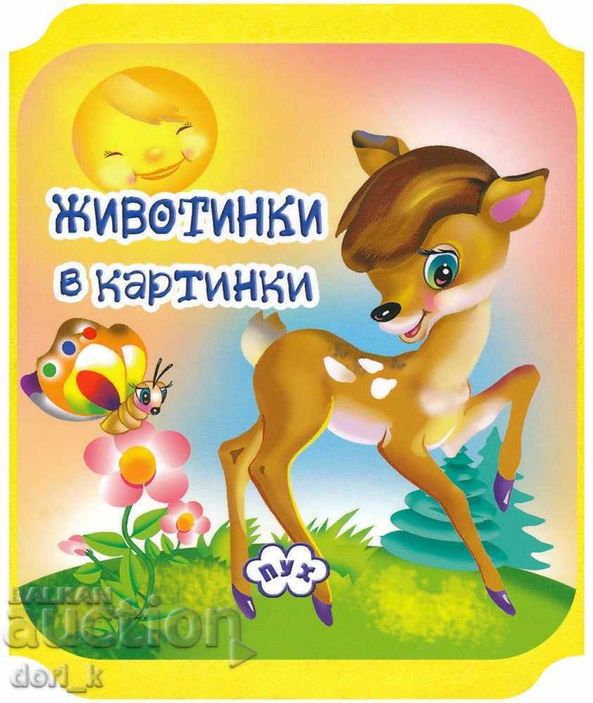Ακορντεόν βιβλίο: Ζωάκια σε εικόνες - Ελαφάκι
