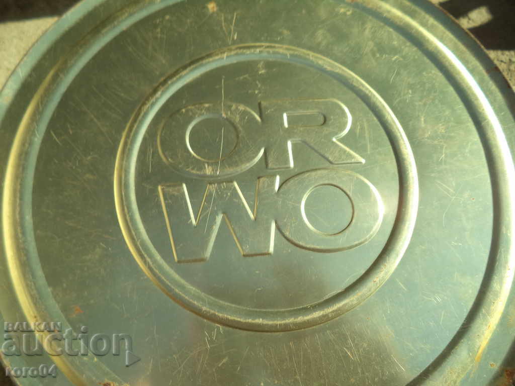 GREAT OLD LAMARINE BOX - ORWO - 7 GREAT OLD LAMARINE BOX - ORWO - 7