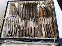 solingen silver plated cutlery 36 br 1917 g set