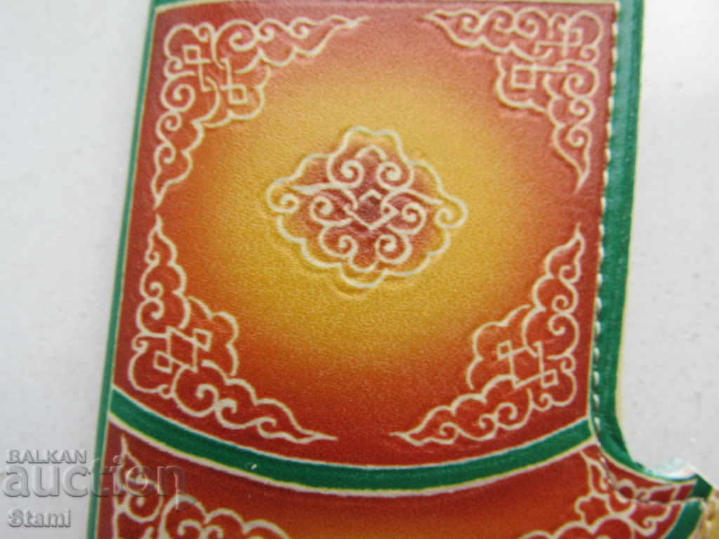 Authentic Mongolia Leather Boot Keychain-Series-25 - 7 Authentic Mongolia Leather Boot Keychain-Series-25 - 7