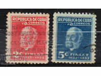 1934. Куба. C. J. Finlay - Изследовател на жълтата треска.