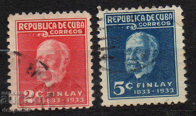 1934. Cuba. C. J. Finlay - Yellow Fever researcher.