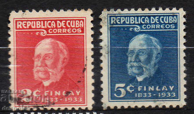 1934. Cuba. C. J. Finlay - Yellow Fever researcher.