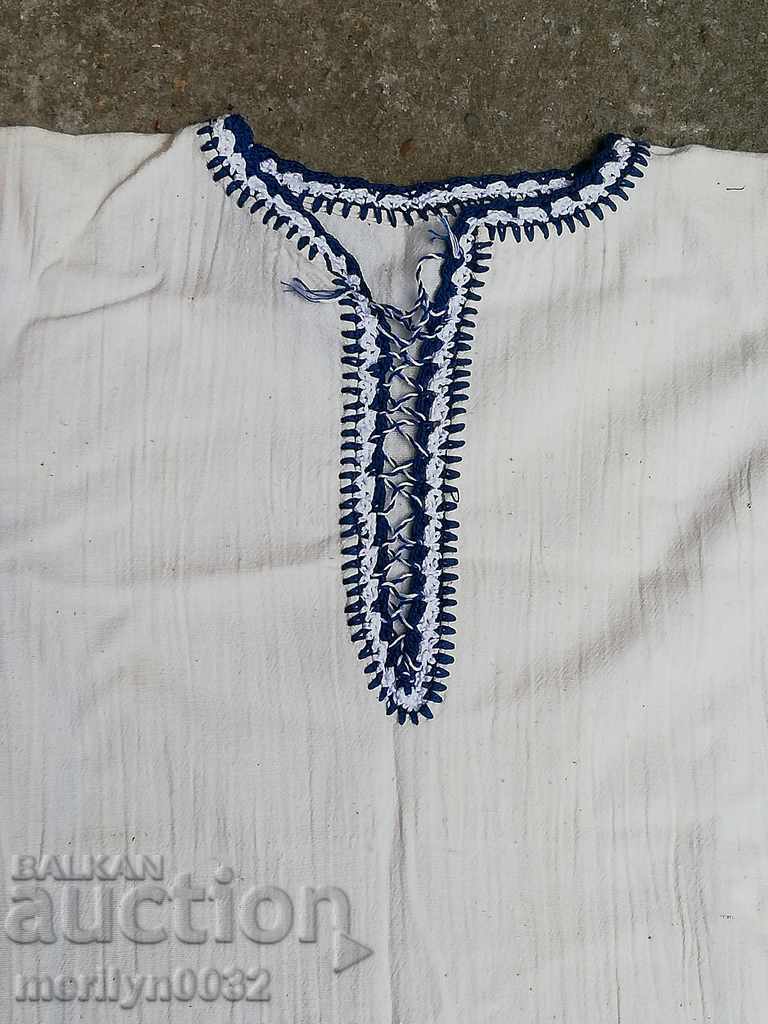 Auction  Old shirt with embroidery, Kenar costume