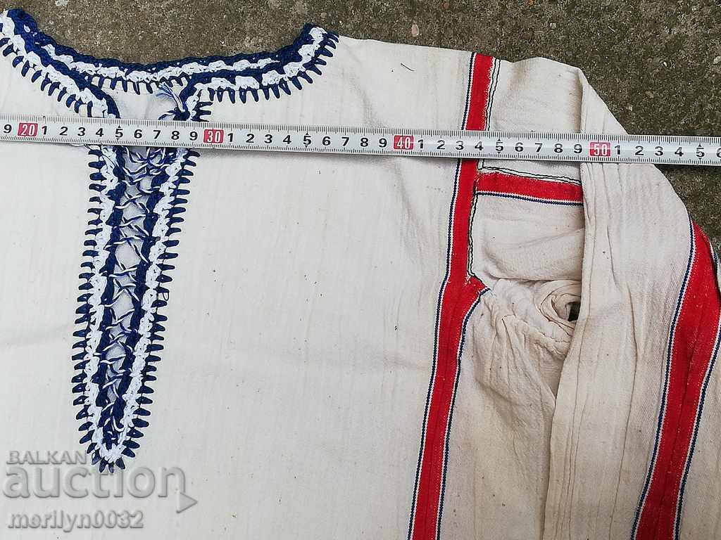 Old shirt with embroidery, Kenar costume - 5