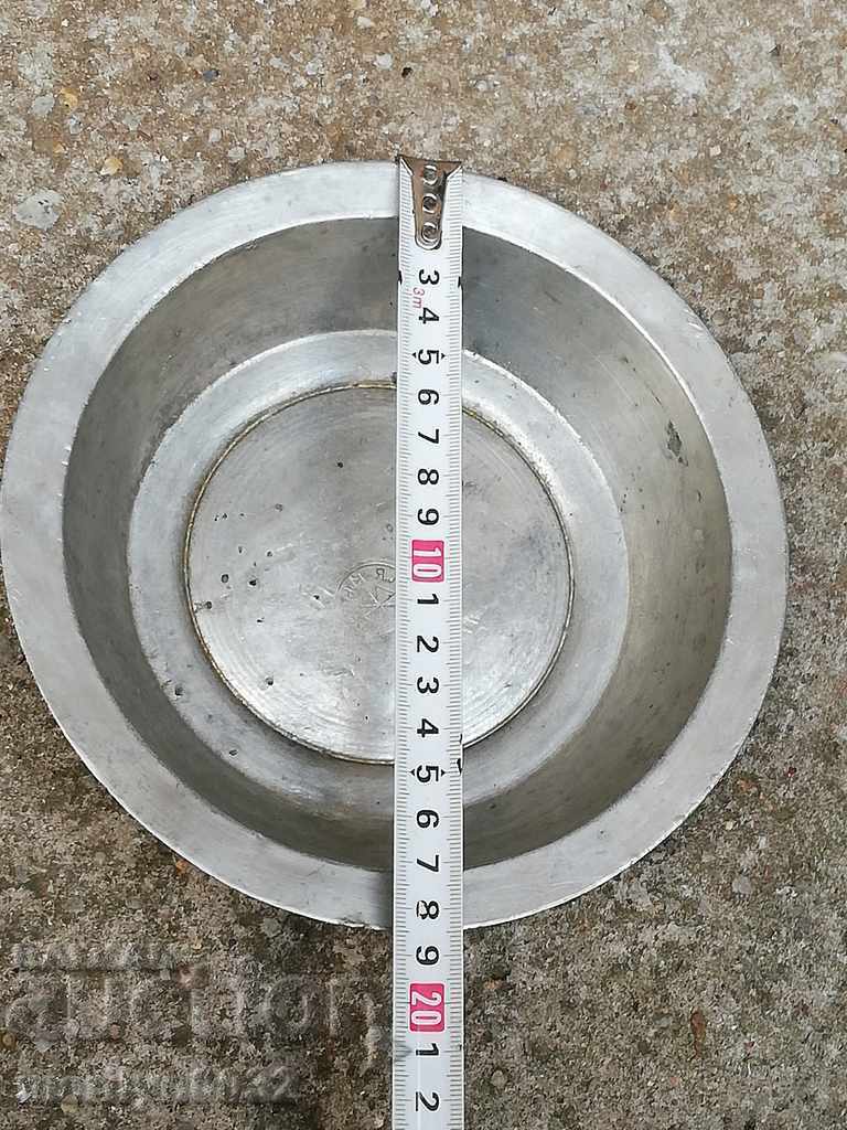 Old copper saucer, copper, pot, plate, bowl - 6 Old copper saucer, copper, pot, plate, bowl - 6