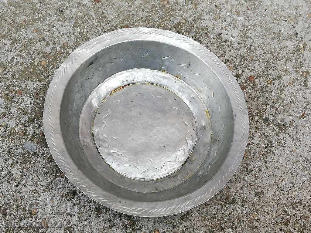 Auction Old copper saucer, copper, pot, plate, bowl Auction Old copper saucer, copper, pot, plate, bowl