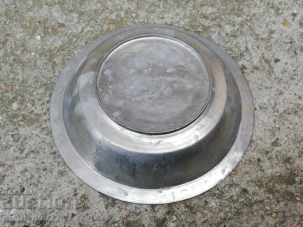 Old copper saucer, copper, pot, plate, bowl with price 49.00 BGN | € 25.05 Old copper saucer, copper, pot, plate, bowl with price 49.00 BGN | € 25.05