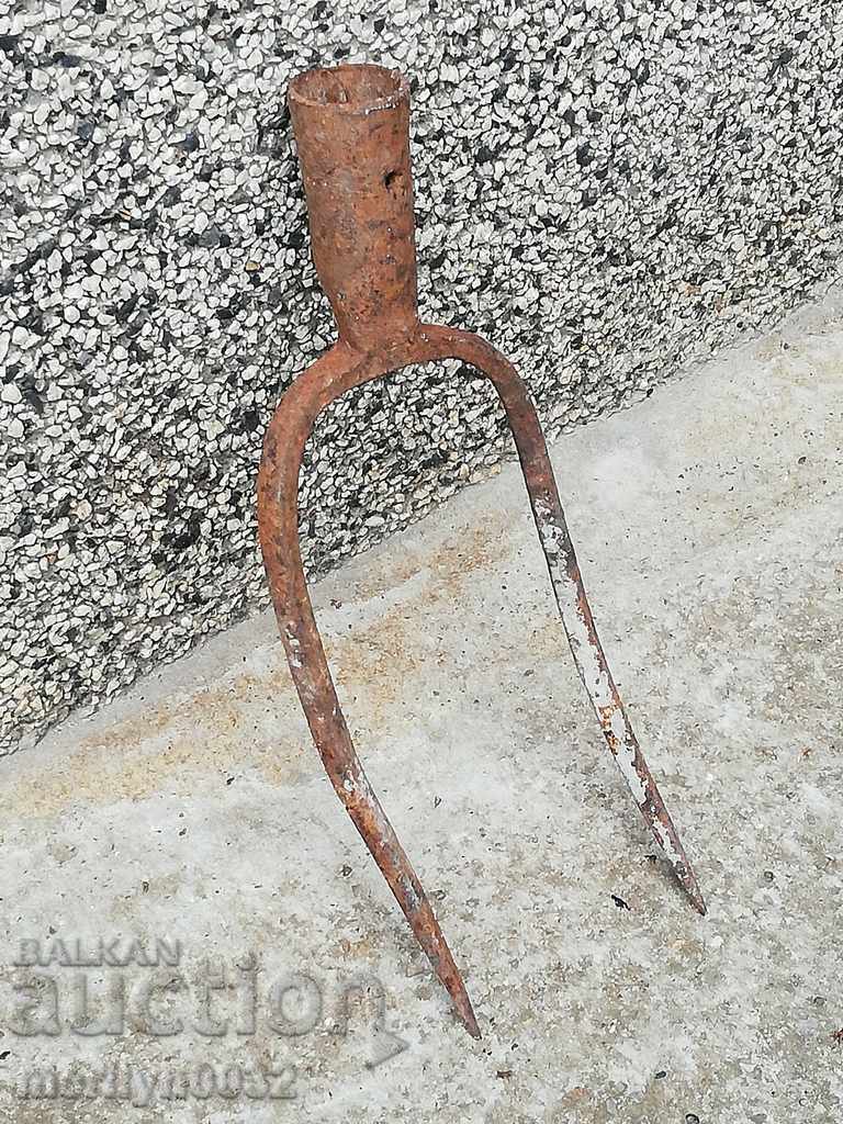 Binoculars, sugar beet picker, wrought iron