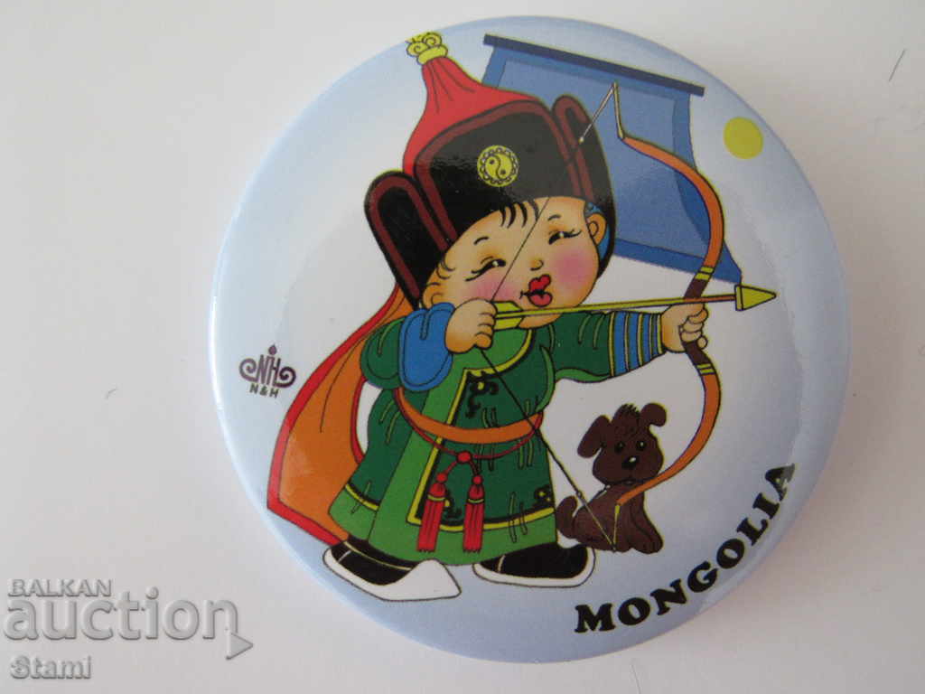 Genuine Mongolian Metal Magnet-Opener, Series-52 with price 7.50 BGN | € 3.83 Genuine Mongolian Metal Magnet-Opener, Series-52 with price 7.50 BGN | € 3.83