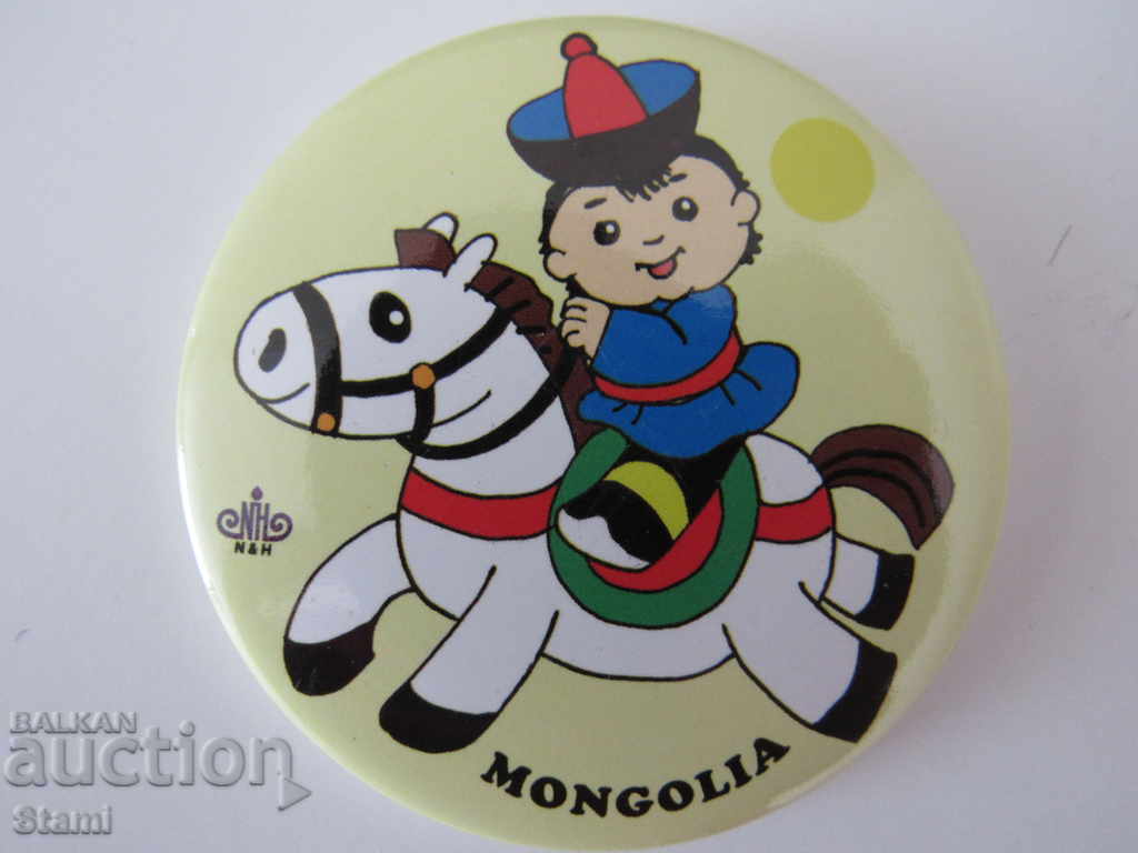 Genuine metal magnet-opener from Mongolia, 53 series - 5 Genuine metal magnet-opener from Mongolia, 53 series - 5