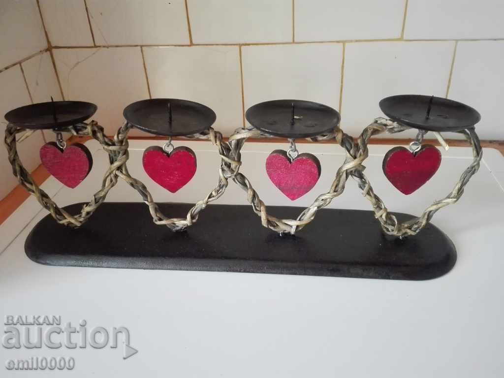 Sfeșnic metalic mare