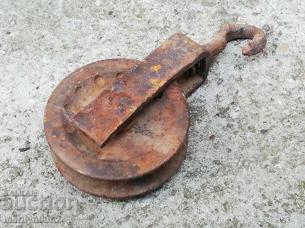 Auction Pulley for weights roll polyspast Auction Pulley for weights roll polyspast