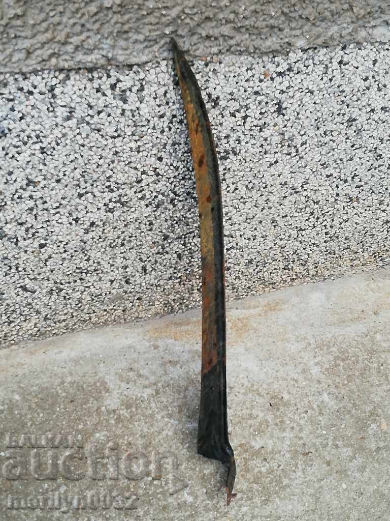 Old hand-forged mowing hair, wrought iron USSR with price 43.00 BGN | € 21.99