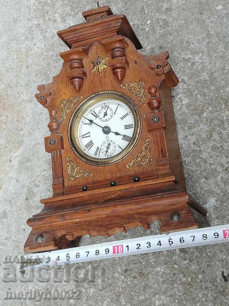 ceas vechi de pe desktop cu cadran excelent, ceas cu alarmă, joker - 5