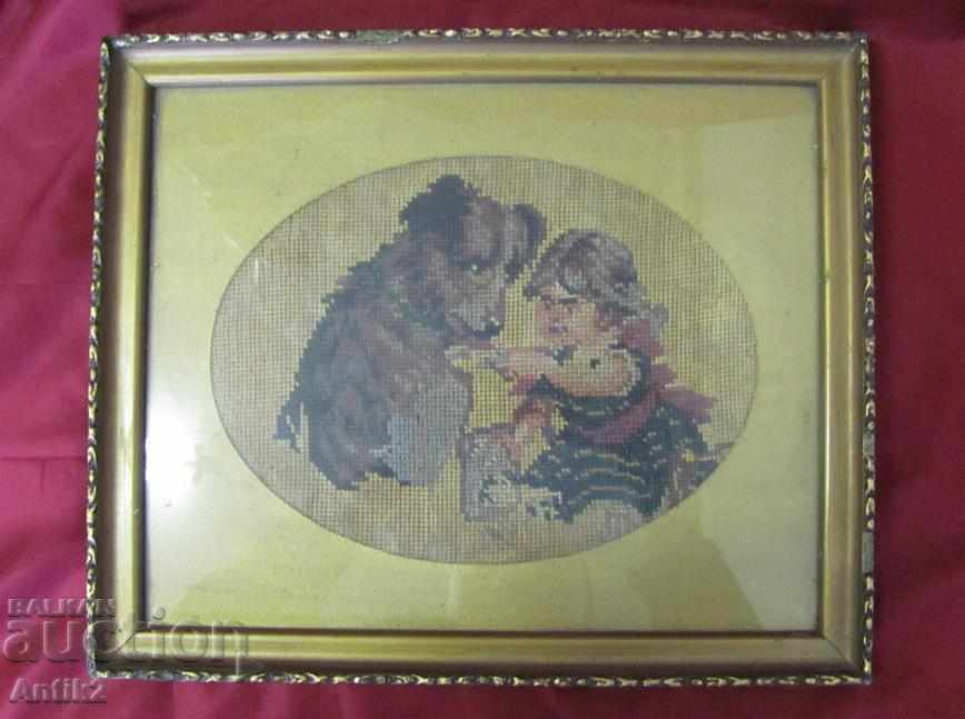 20's Hand Stitched Tapestry - 6 20's Hand Stitched Tapestry - 6