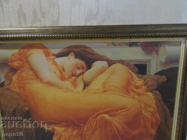 BEAUTIFUL FRAMED PICTURE - 65x55cm/74x64 with the frame/ - 7