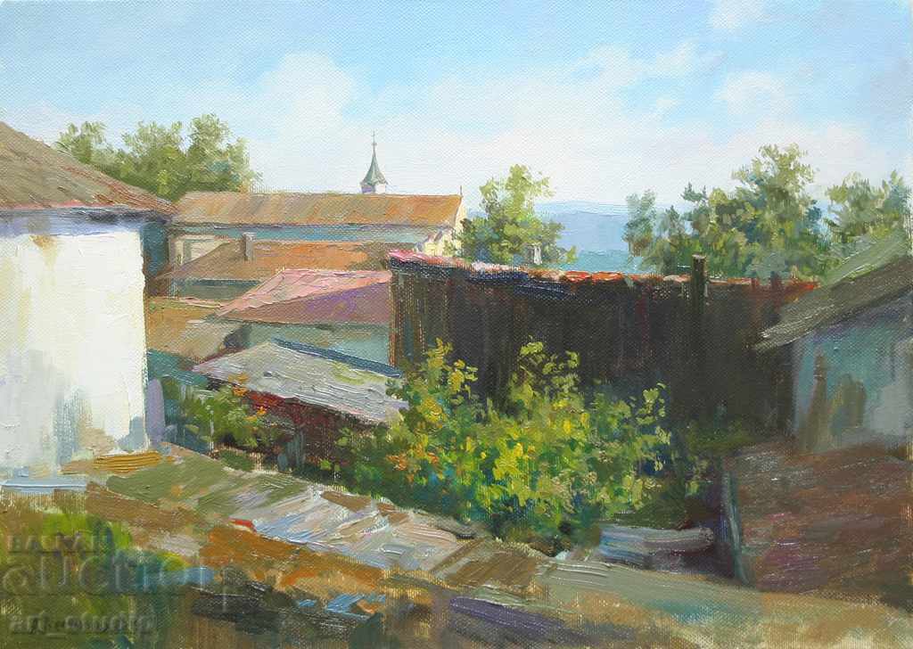 Tarnovo palace - oil paints