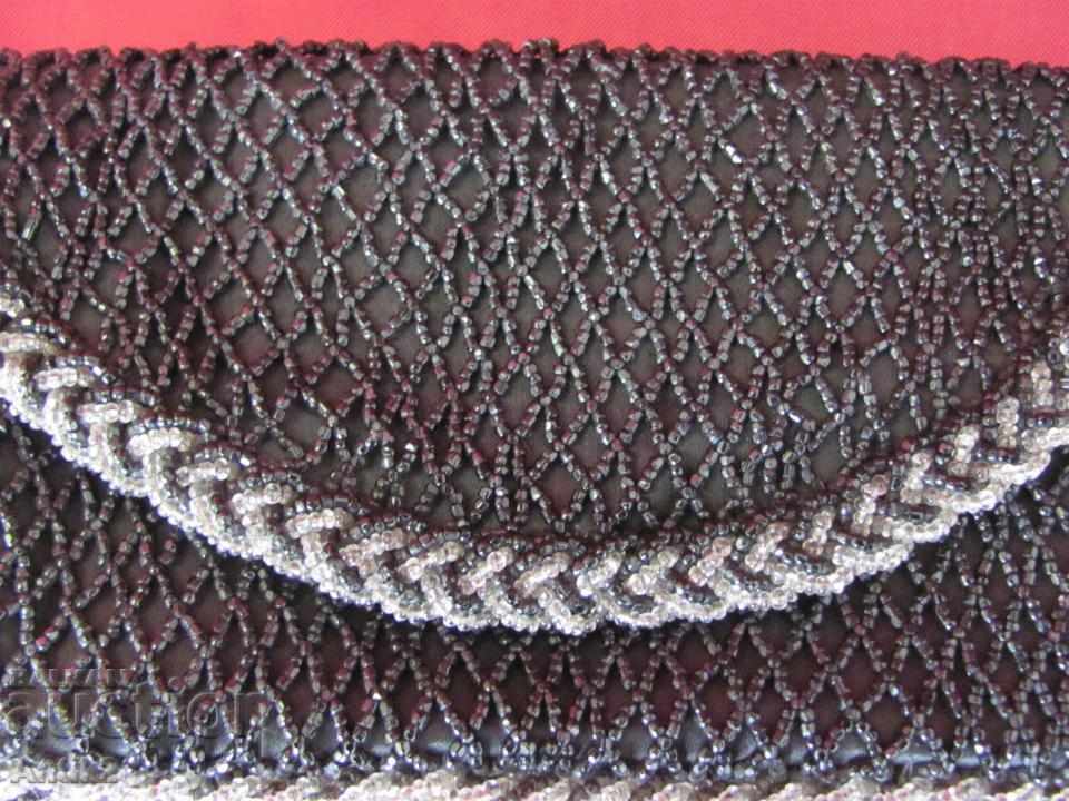 30-те Стара Дамска Чанта и Ръкавици - 5 30-те Стара Дамска Чанта и Ръкавици - 5