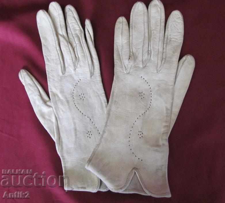 The 30 Women's Leather Gloves 2 pieces - 5