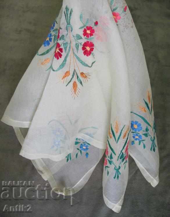 19th Century Hand Embroidered Box, Cover with price 35.00 BGN | € 17.90 19th Century Hand Embroidered Box, Cover with price 35.00 BGN | € 17.90