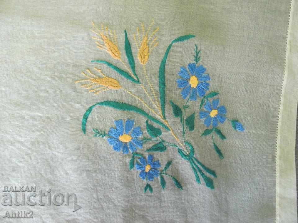 Delivery of 19th Century Hand Embroidered Box, Cover Delivery of 19th Century Hand Embroidered Box, Cover
