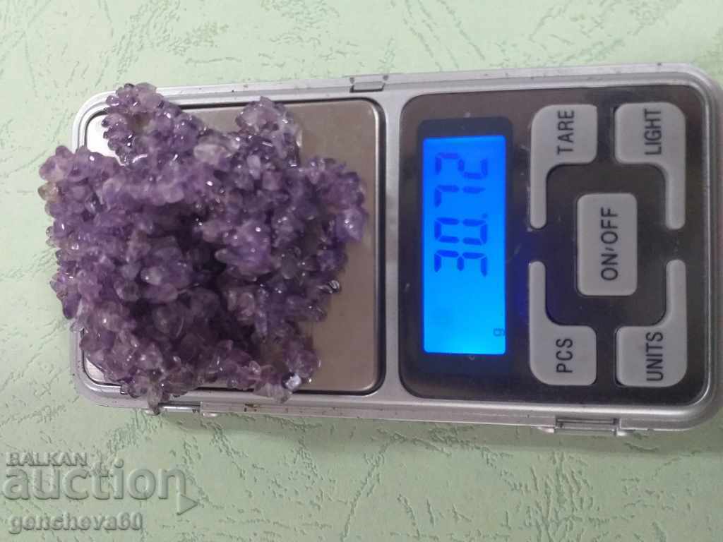 Natural Amethyst Necklace - 7 Natural Amethyst Necklace - 7