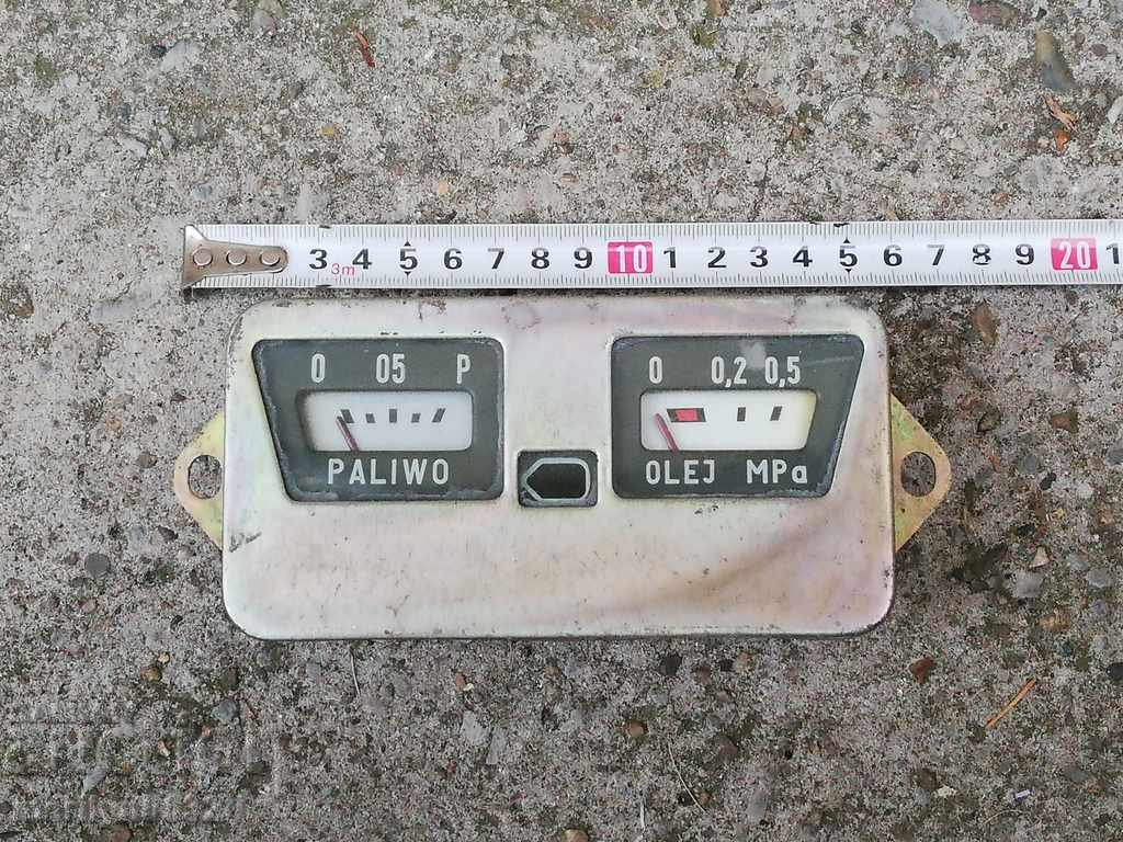 Delivery of Part of Automobile old car dashboard Delivery of Part of Automobile old car dashboard