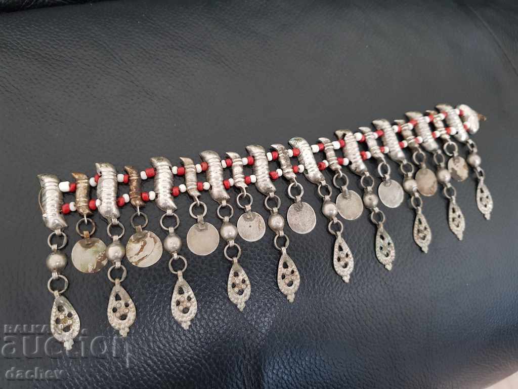 A silver Renaissance reading book flaunts a bejeweled costume with price € 115.00 | 224.92 BGN