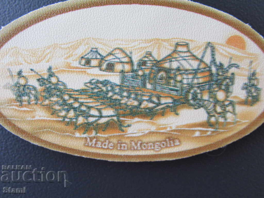 Delivery of Genuine leather magnet from Mongolia-30 series Delivery of Genuine leather magnet from Mongolia-30 series