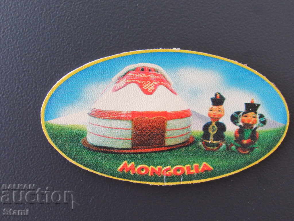 Genuine leather magnet from Mongolia-31 series with price 7.90 BGN | € 4.04 Genuine leather magnet from Mongolia-31 series with price 7.90 BGN | € 4.04