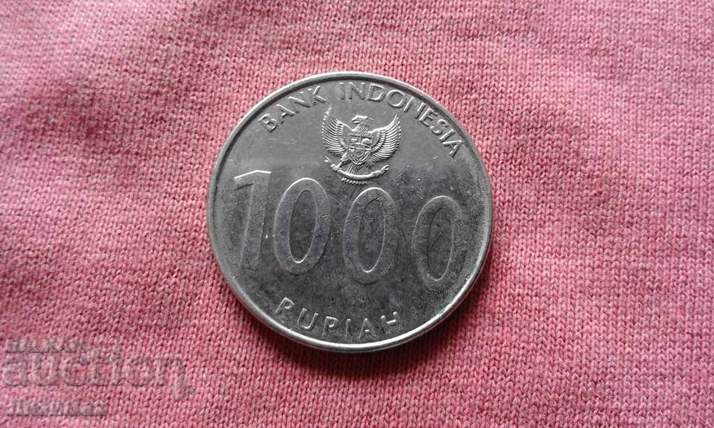 1000 rupees 2010 Indonesia